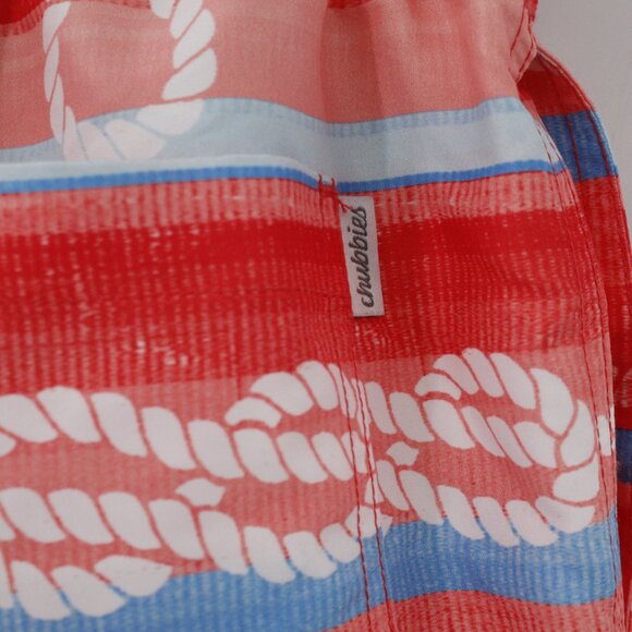 chubbies‎ swim trunks Men's Medium Drawstring striped mesh lined sailing boats - Picture 5 of 14